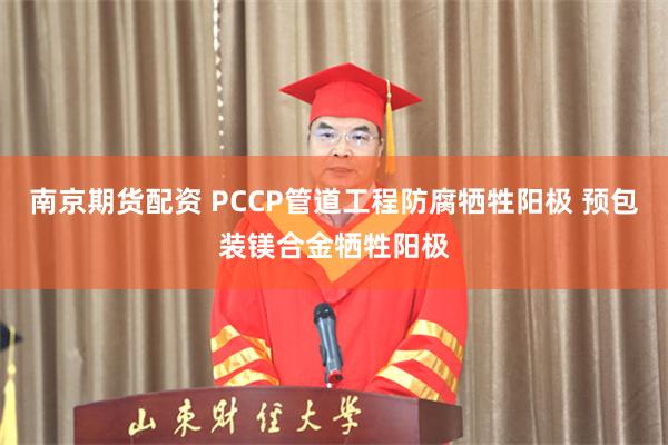 南京期货配资 PCCP管道工程防腐牺牲阳极 预包装镁合金牺牲阳极