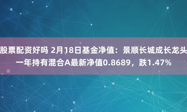 股票配资好吗 2月18日基金净值：景顺长城成长龙头一年持有混合A最新净值0.8689，跌1.47%