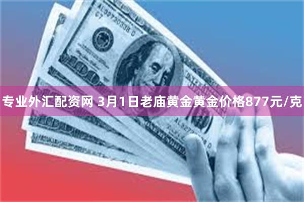 专业外汇配资网 3月1日老庙黄金黄金价格877元/克